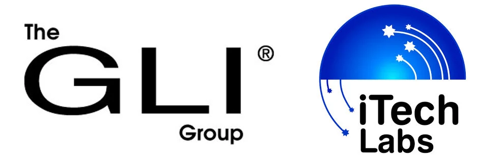 GLI Group dan iTech Labs — grafik rujukan yang dibekalkan, bukan sokongan Mega888 yang disahkan